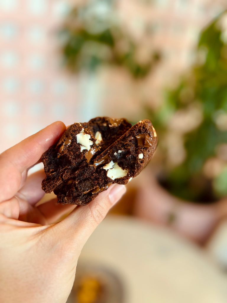 Triple Choc Cookies