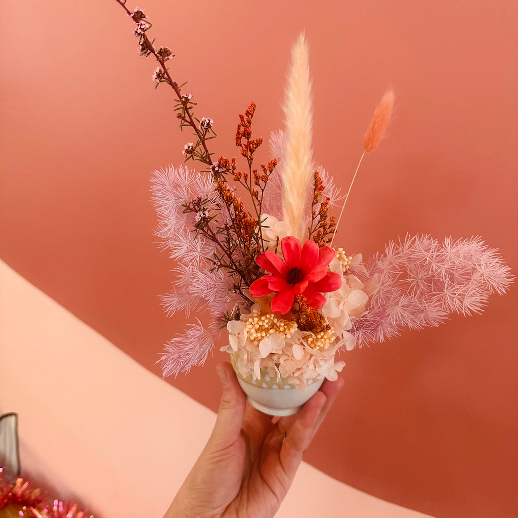 Petite Pink Vase Arrangement