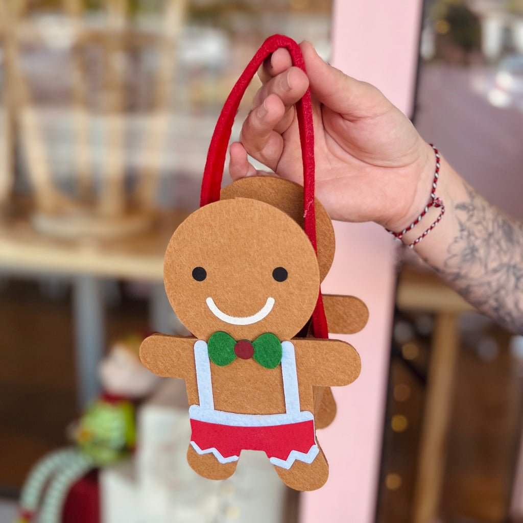 Gingerbread Man Gift Bag