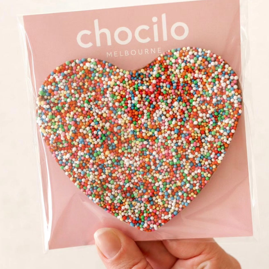 Speckle Heart - Milk Chocolate - 75g