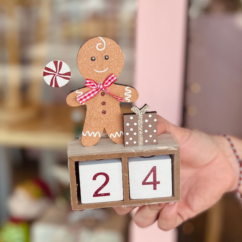 Gingerbread Man Christmas Countdown