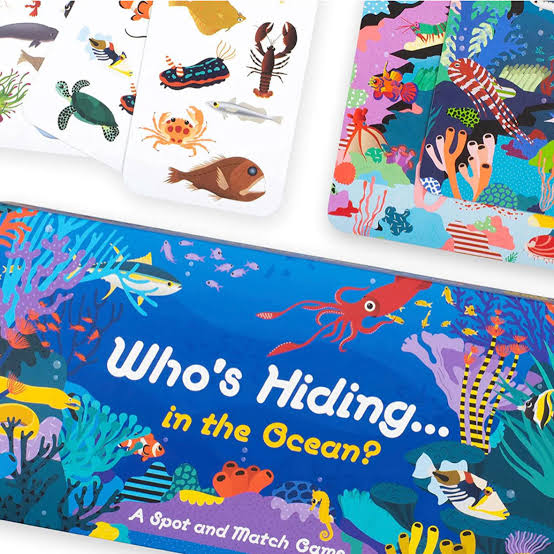 Who’s Hiding in the Ocean? - card game