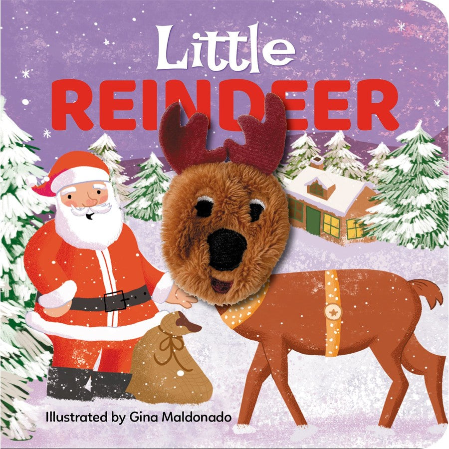 Little Reindeer (Finger Puppet Book)