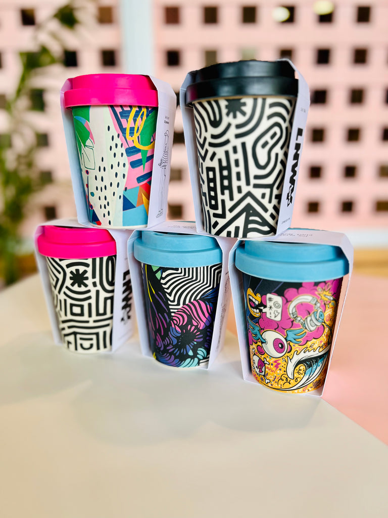 Reusable Coffee Cup - Delineation